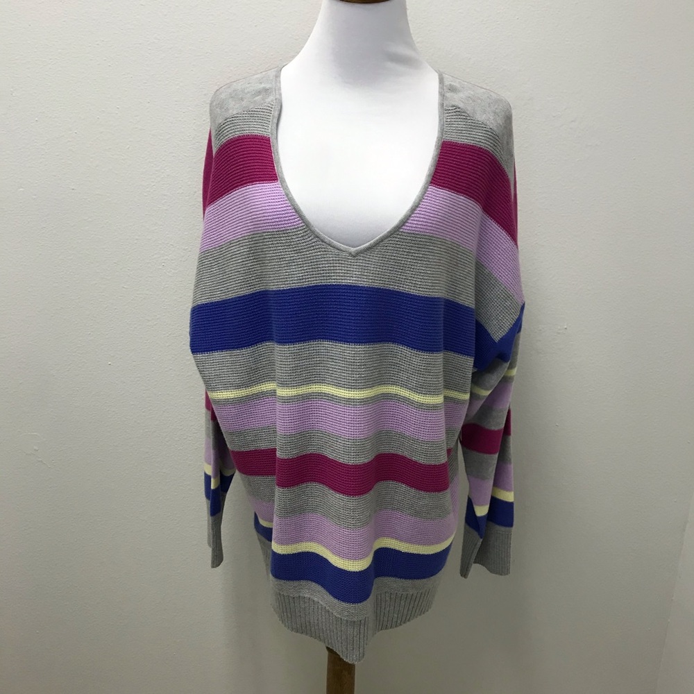 NWT striped ladies sweater